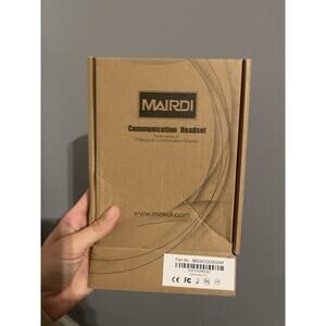 Mairdi Communication USB Headset with Noise Cancelling Microphone & Mic